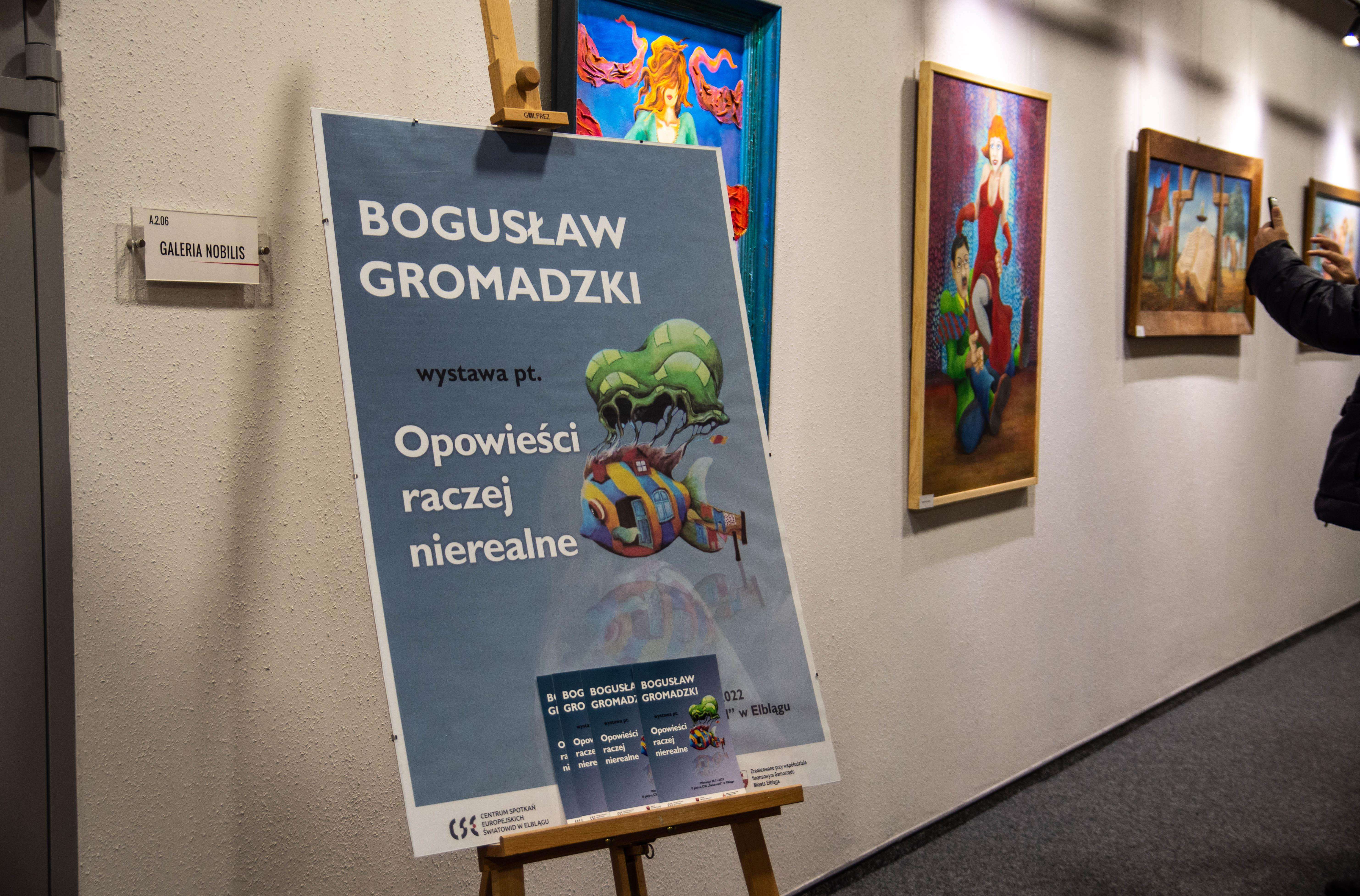 Wernisaż "Opowieści raczej nierealne" Bogusław Gromadzki