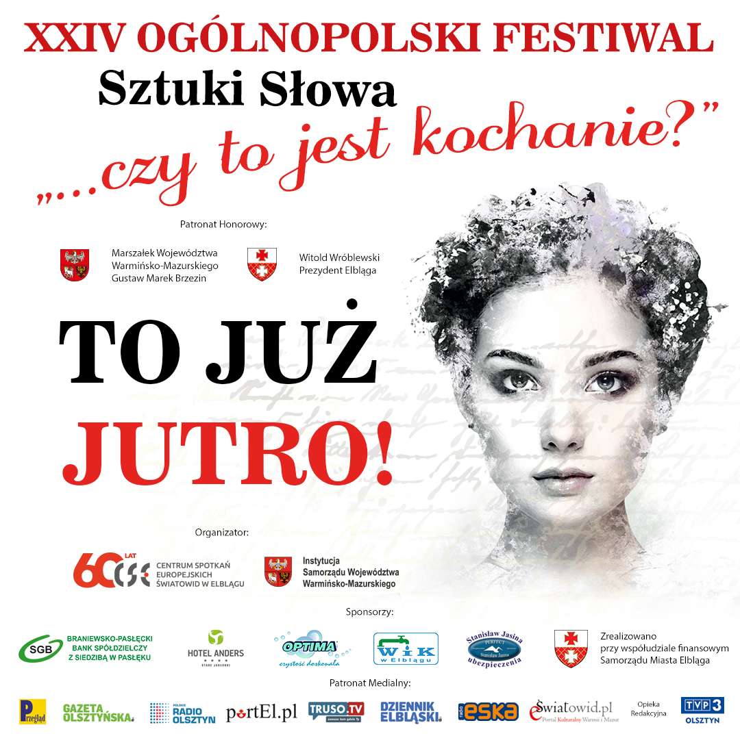 Rusza XXIV Ogólnopolski Festiwal Sztuki Słowa „…czy to jest kochanie?”