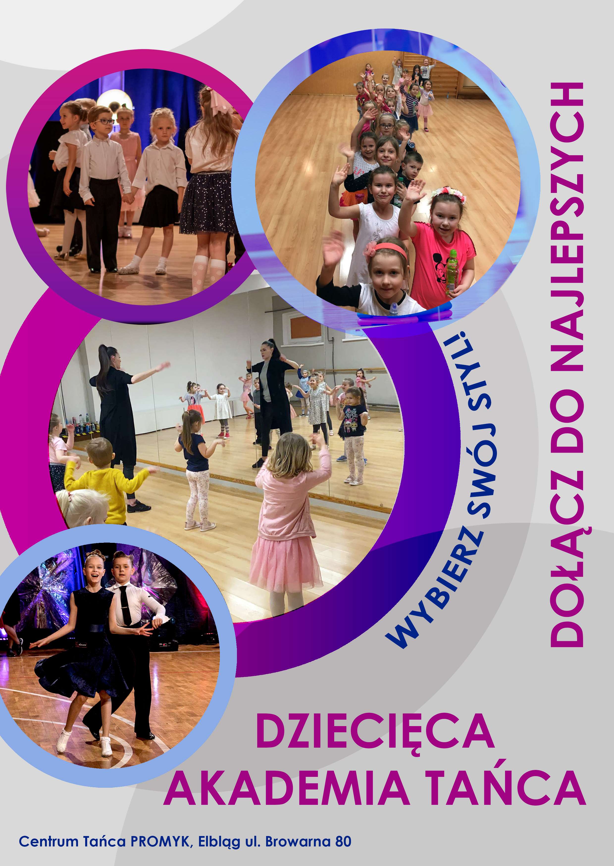Zapraszamy na zajęcia Dziecięcej Akademii Tańca