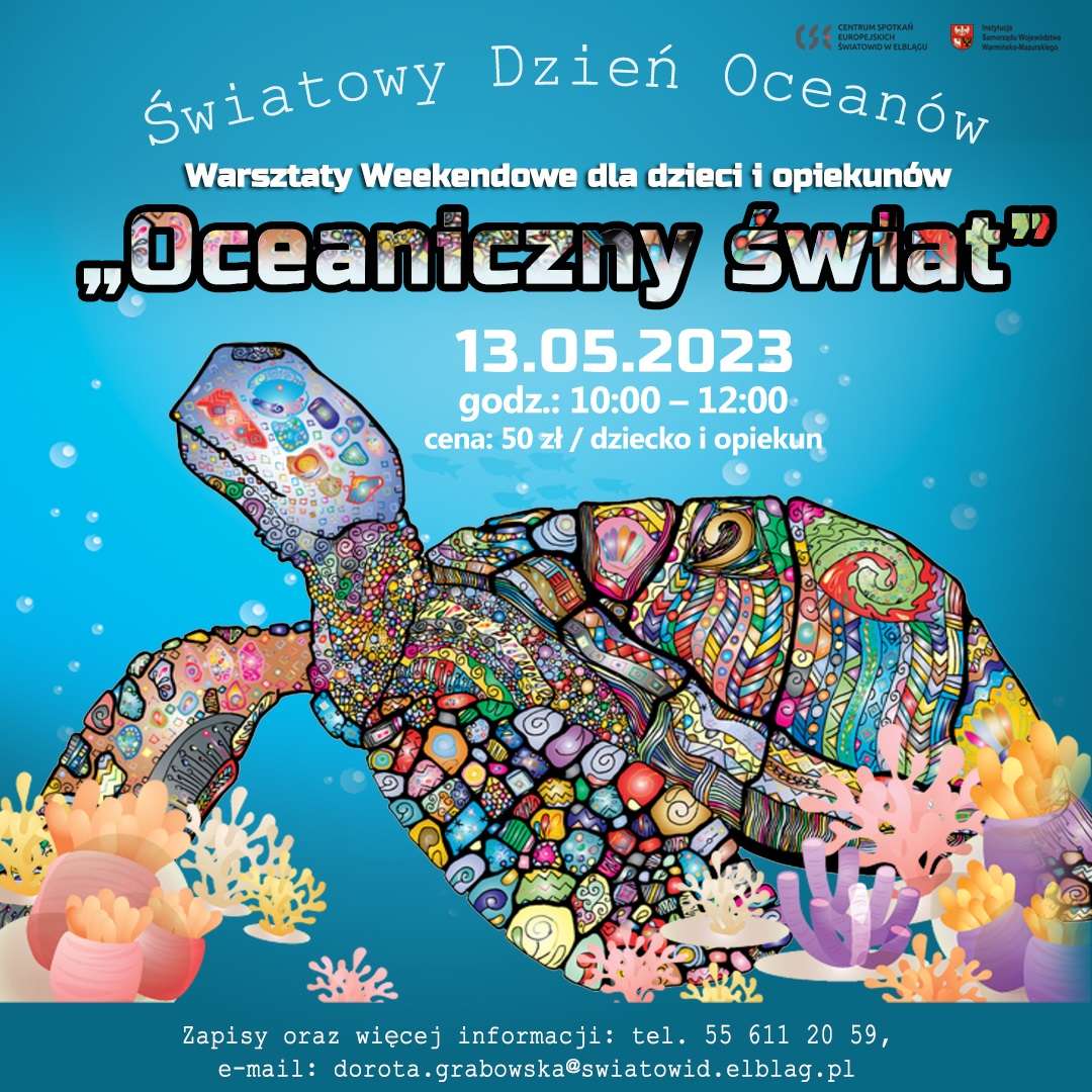 "Oceanic World"- weekend workshop for children and carers
