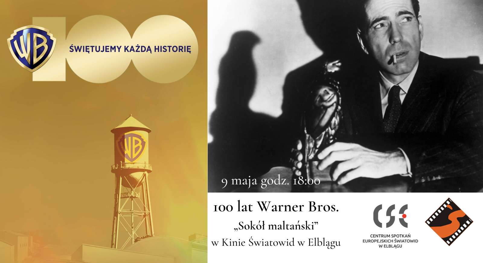 100 years of Warner Bros. "The Maltese Falcon" at Światowid Cinema