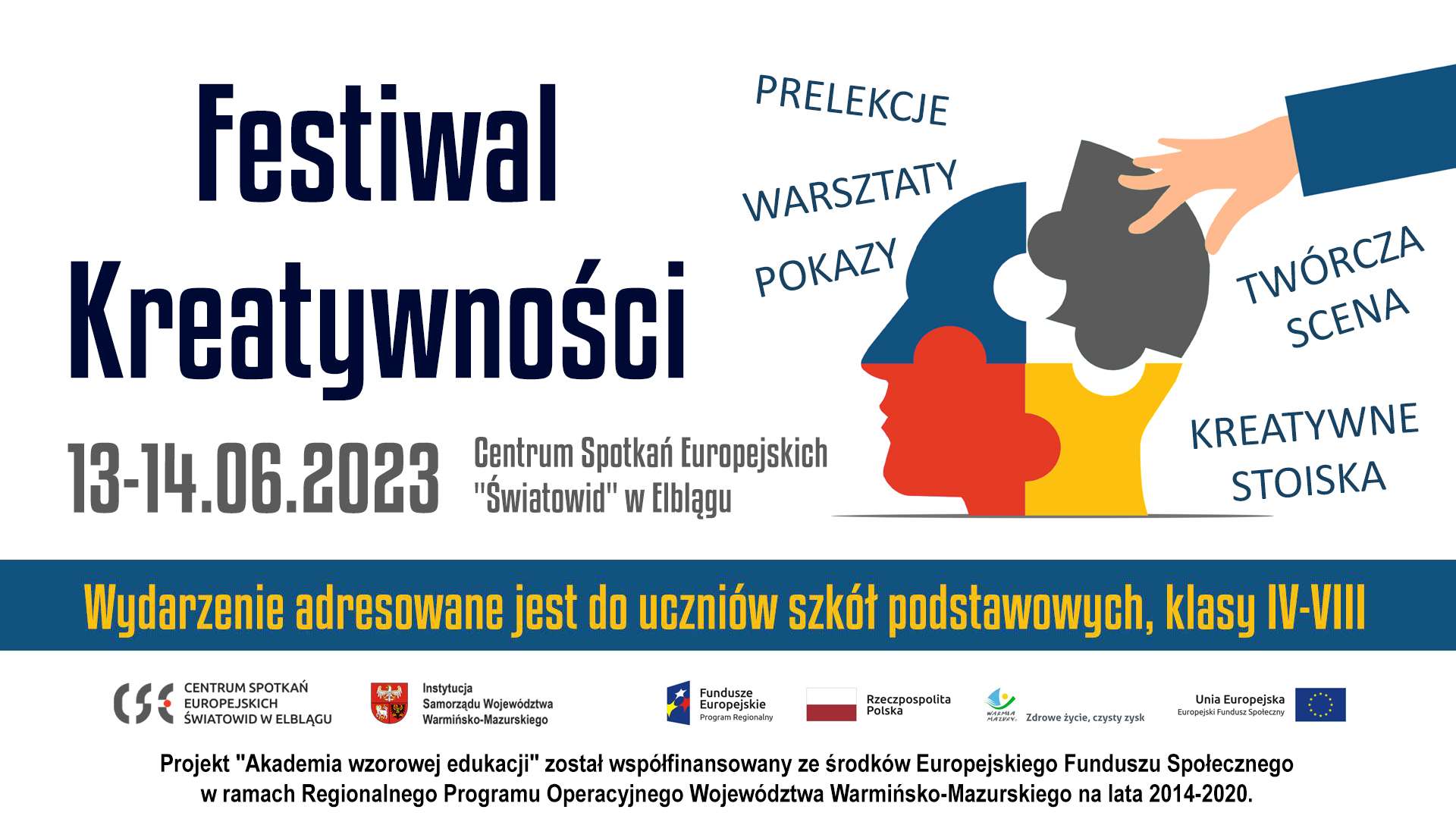 Take part in the Festival of Creativity 2023!