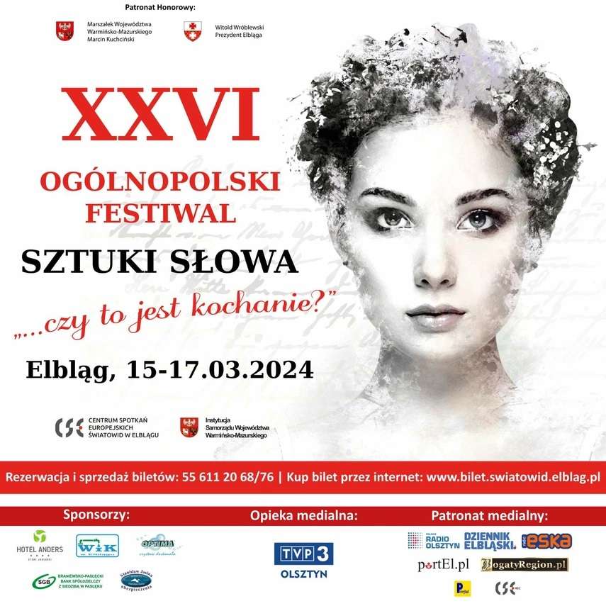 Rusza XXVI Ogólnopolski Festiwal Sztuki Słowa „…czy to jest kochanie?”
