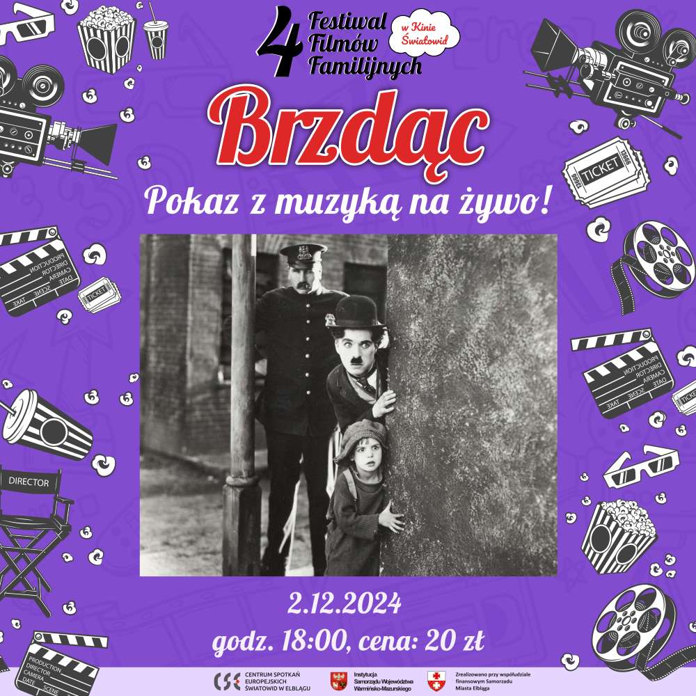 Brzdąc z muzyką na żywo na otwarcie Festiwalu Filmów Familijnych