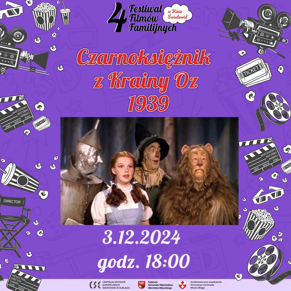 Czarnoksiężnika z Krainy Oz na Festiwalu Filmów Familijnych