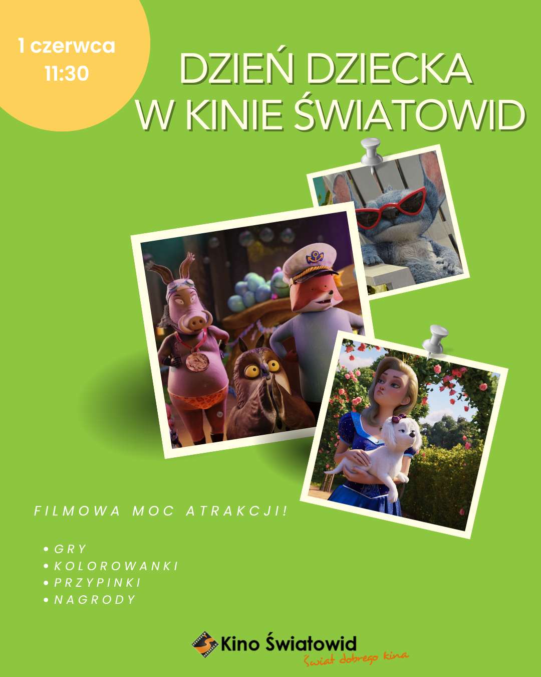 Dzień Dziecka w Kinie Światowid