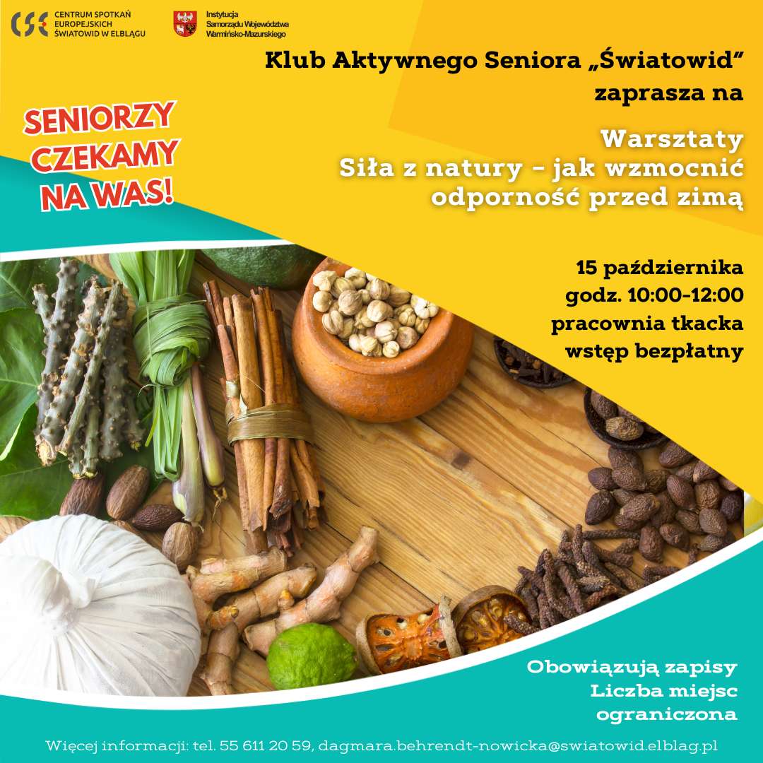 Warsztaty zielarskie dla seniorów