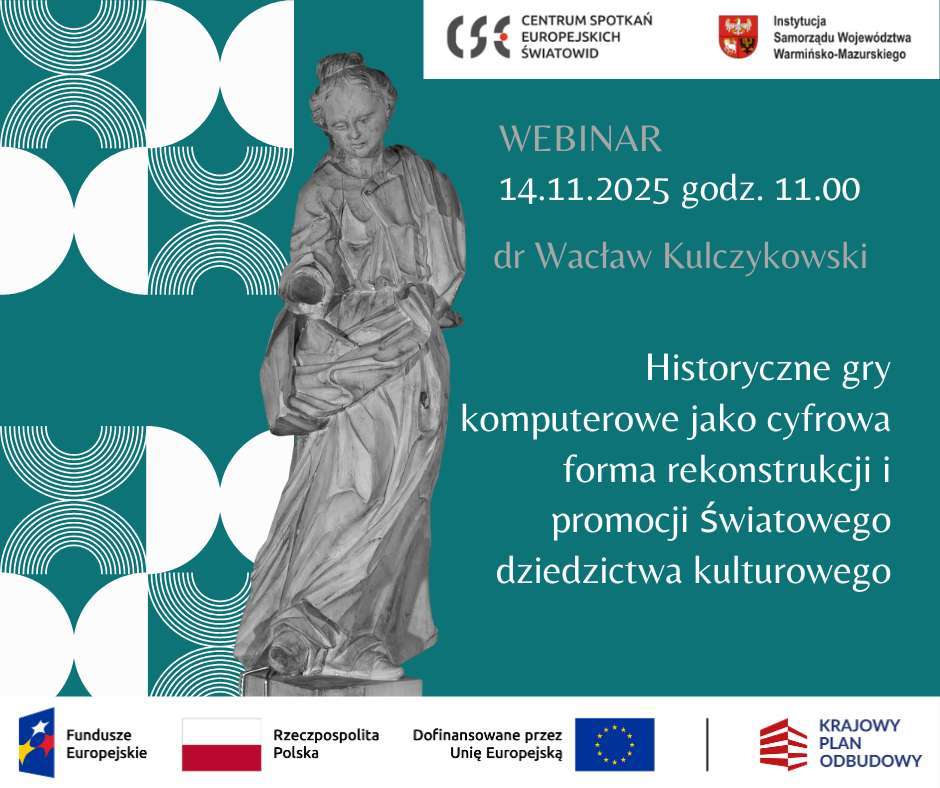 Cyfrowe dziedzictwo w praktyce - cykl bezpłatnych webinarów, warsztatów i szkoleń