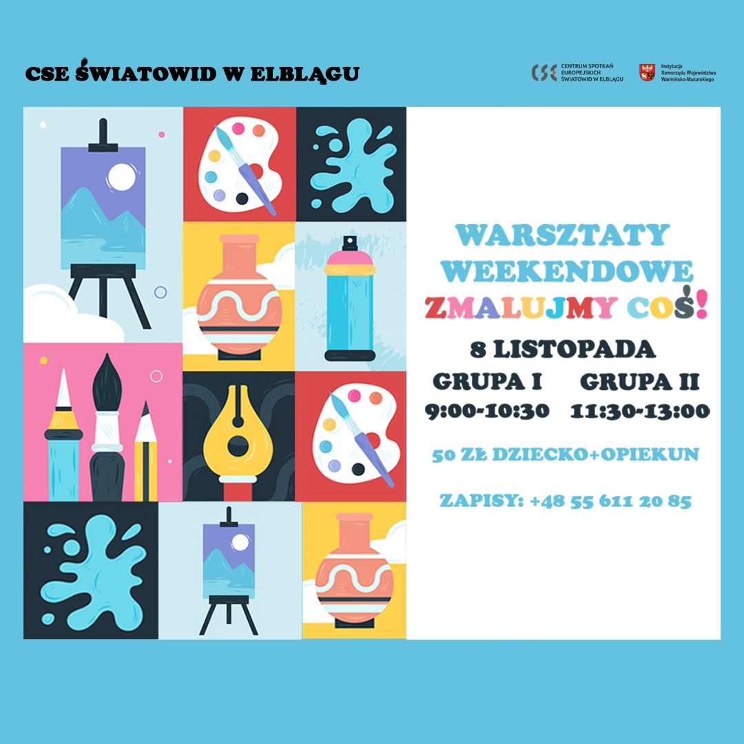 Warsztaty weekendowe - Zmalujmy coś!