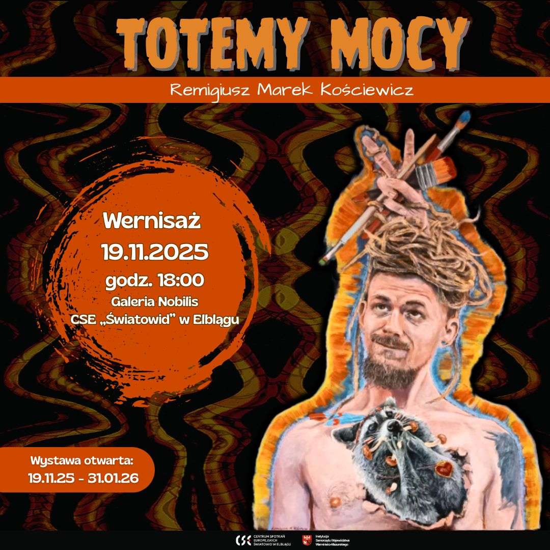 Totemy Mocy - wernisaż wystawy Remigiusza Marka Kościewicza