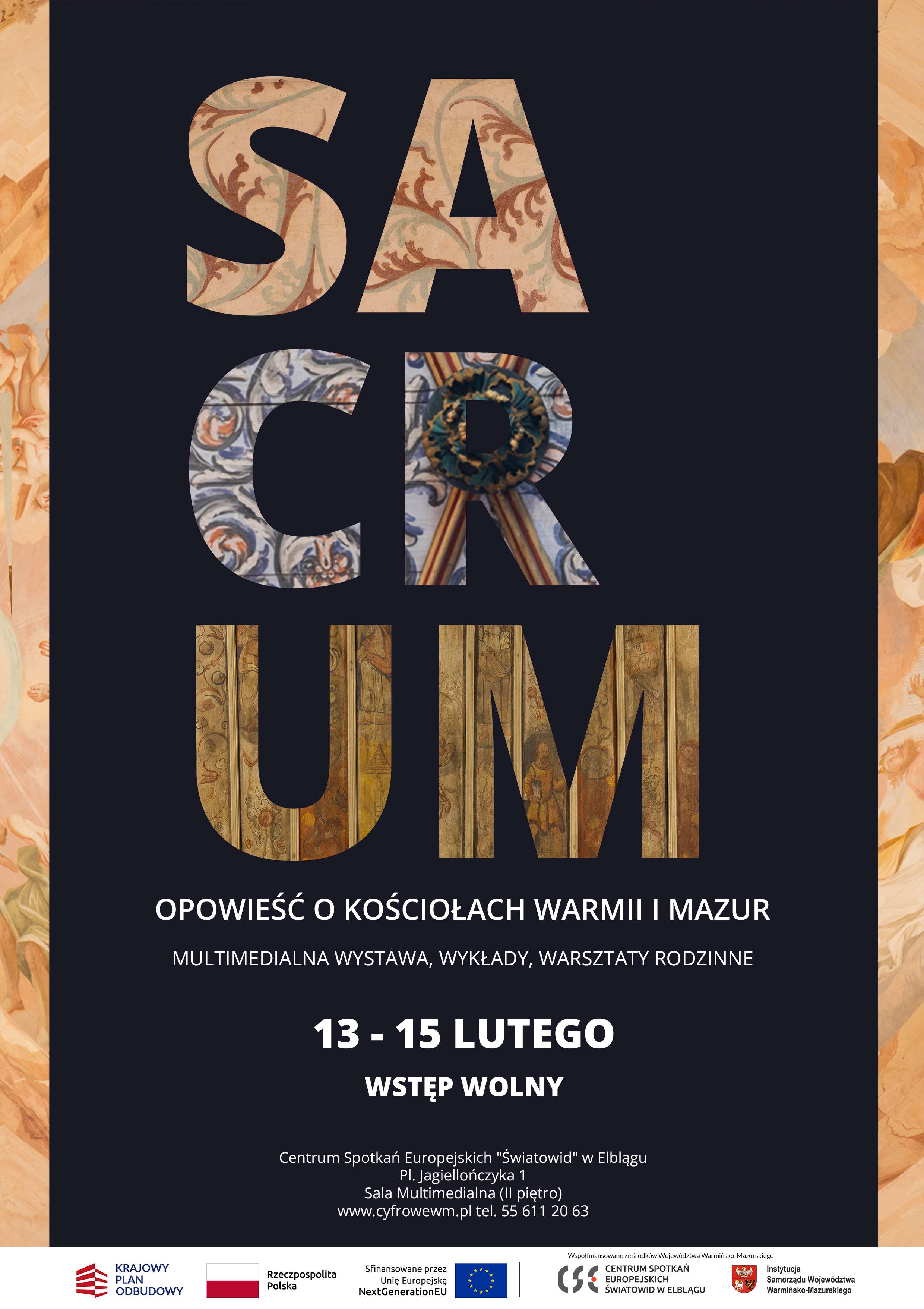 Wernisaż wystawy multimedialnej „Sacrum. Opowieść o kościołach Warmii i Mazur”