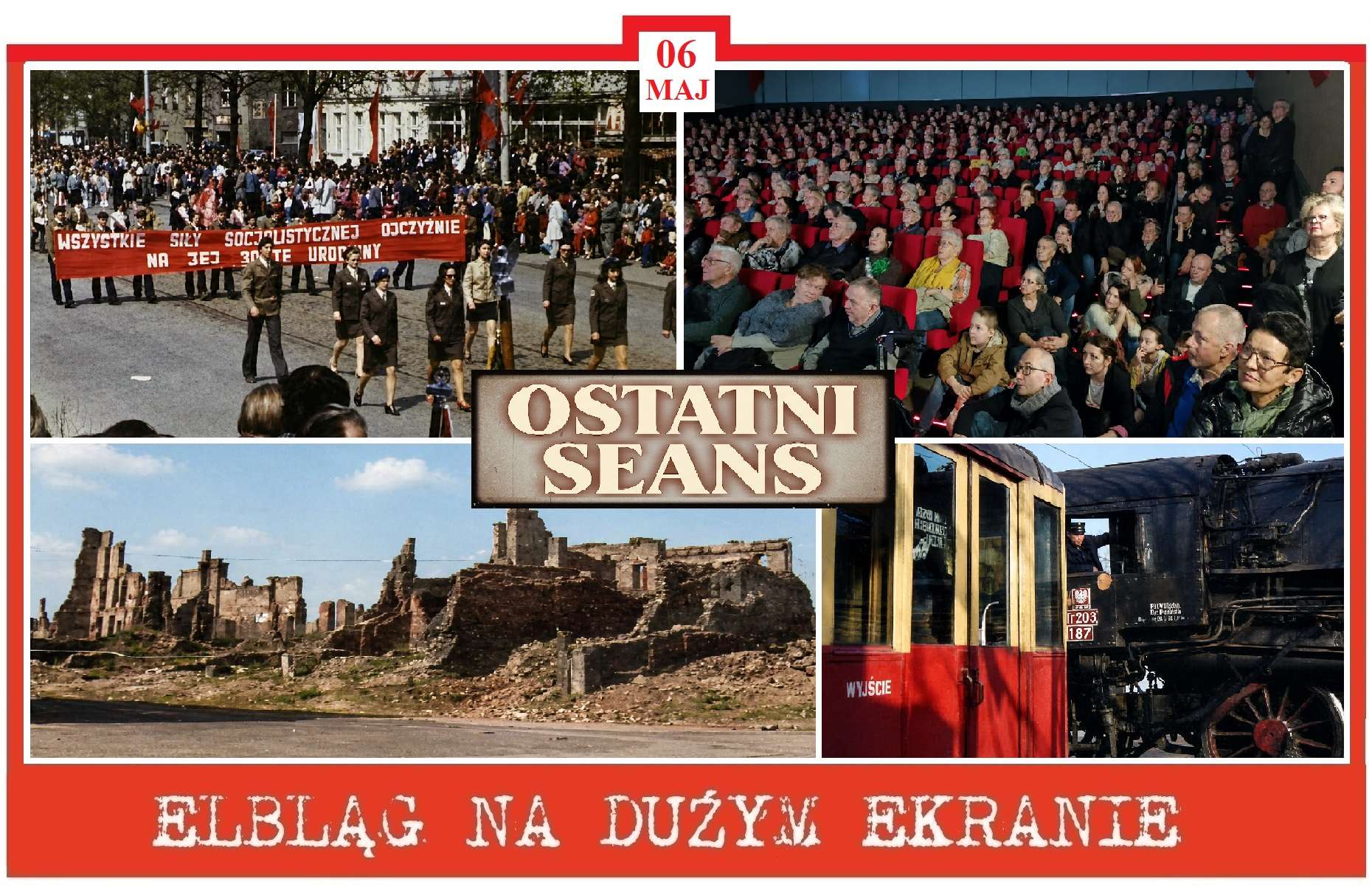 "Ostatni seans" - pożegnanie z cyklem "Elbląg na dużym ekranie" | 6.05.2026