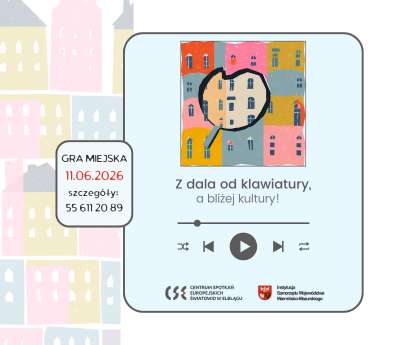 Z dala od klawiatury, a bliżej kultury – ruszają zapisy na grę miejską