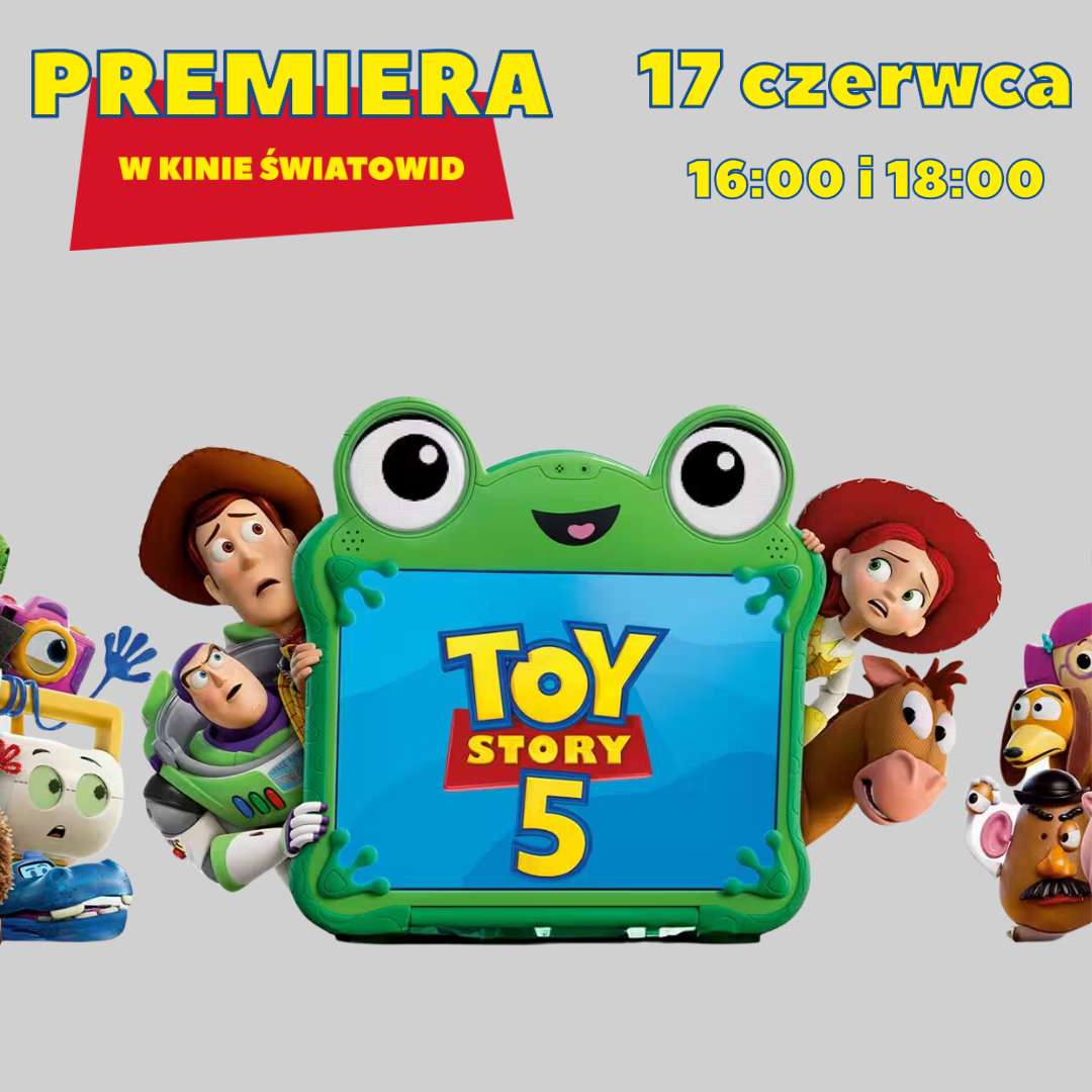 Premiera "Toy Story 5" w Kinie Światowid - atrakcje i zabawa! | 17.06.2026