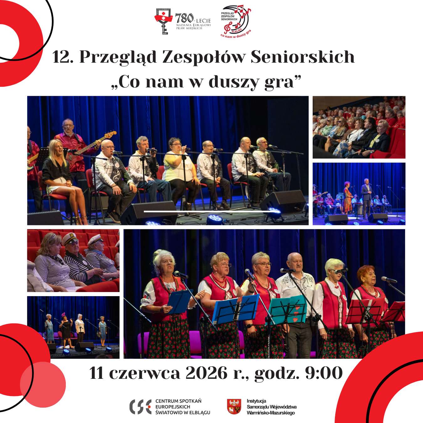 12. Przegląd Zespołów Seniorskich "Co nam w duszy gra..."