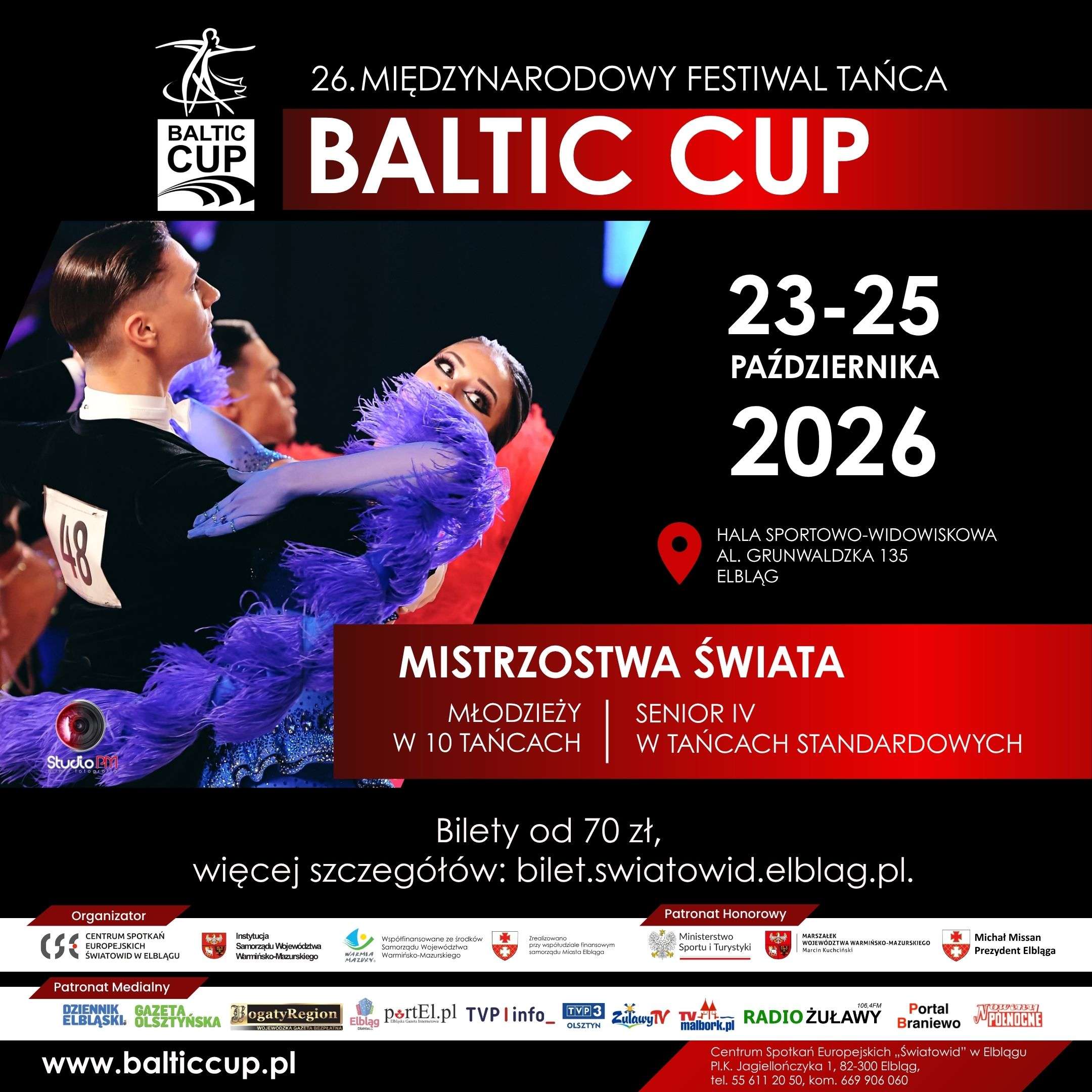 Baltic Cup - dzień po dniu | piątek, 23.10.2026