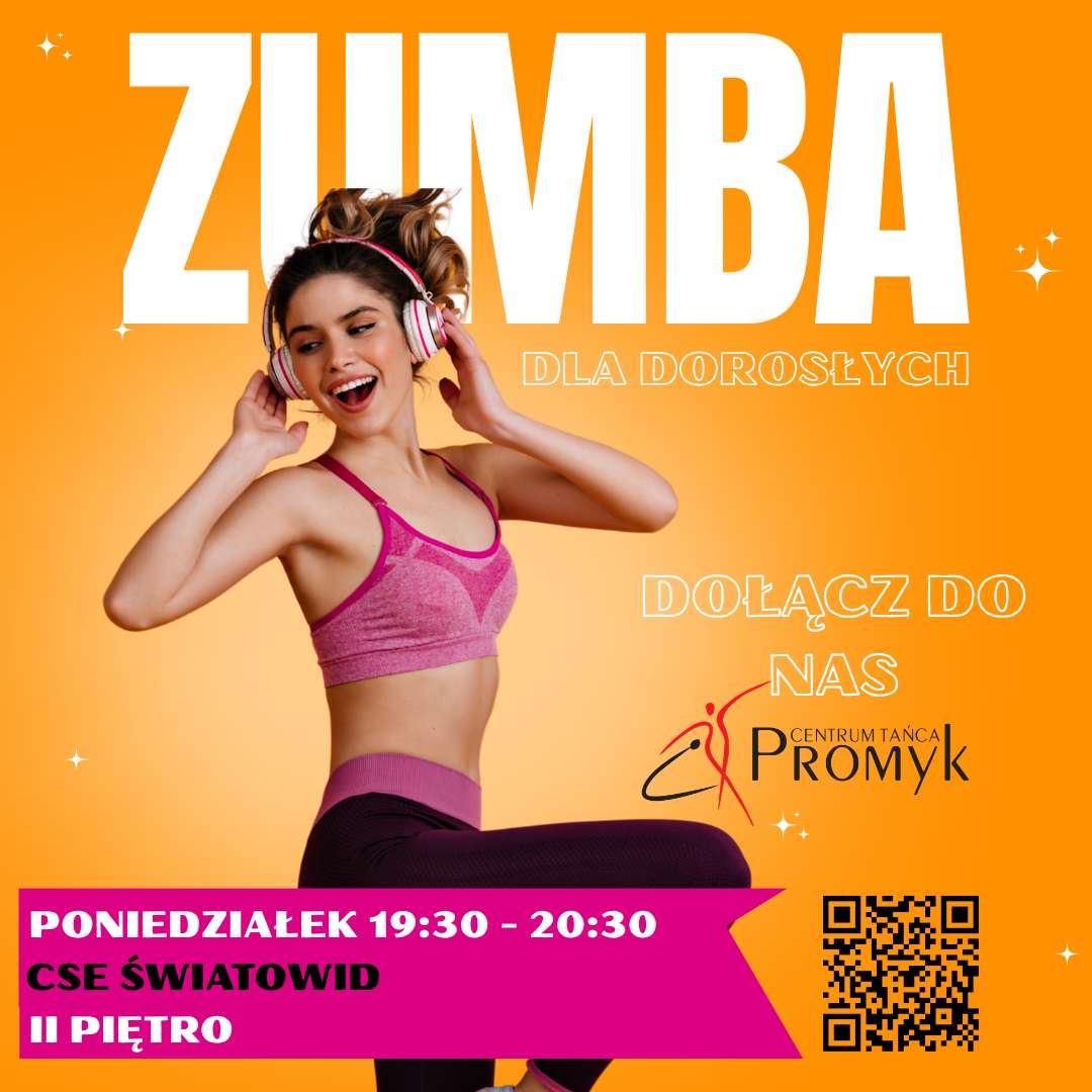 Zumba w CSE Światowid w każdy poniedziałek