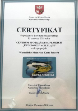 Warmińsko-Mazurska Karta Seniora