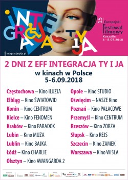 15. Europejski Festiwal Filmowy "Integracja Ty i Ja"