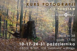 W miesiąc poznasz podstawy fotografii