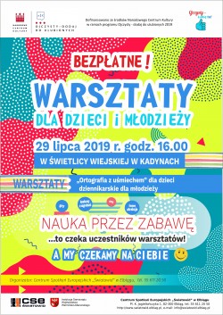 Warsztaty dla dzieci i młodzieży w Kadynach