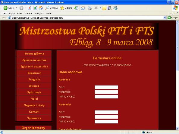 Mistrzostwa Polski w Elblągu