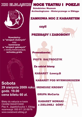 Ostatnie bilety na kabareton!