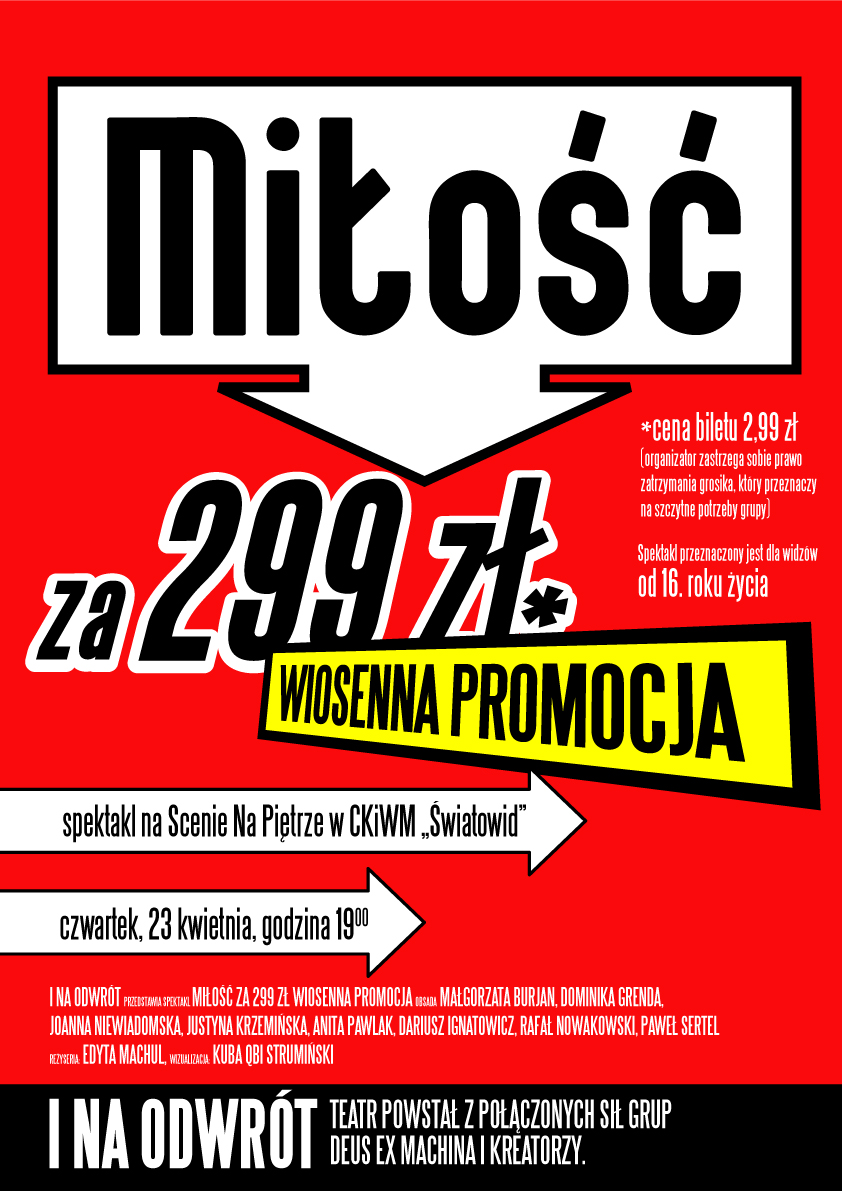 Miłość za 299 zł. Wiosenna promocja
