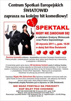 Nigdy nie zakocham się!