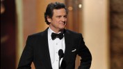 Colin Firth w trakcie odbierania Oscara, źródło: http://oscar.go.com