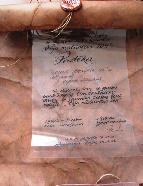 Podziękowania prosto z Litwy
