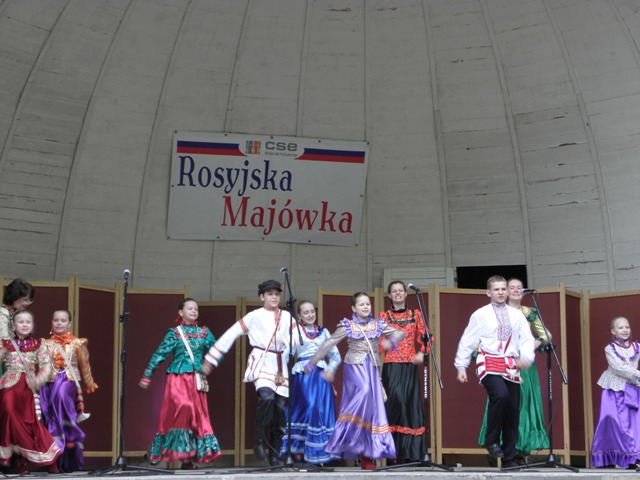 Majówka po rosyjsku w Bażantarni