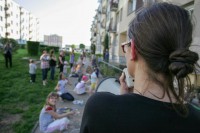 Kolorujemy podwórka....tym razem na Zawadzie