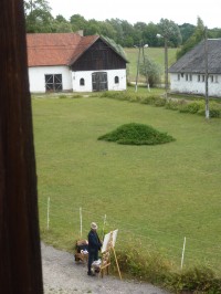 Na plenerze w Janowie