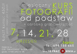 Miesięczny kurs fotografii