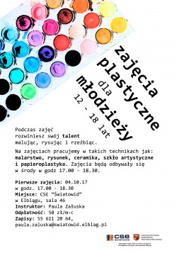 Zajęcia plastyczne dla młodzieży