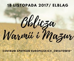 Sobota z „Obliczami Warmii i Mazur”